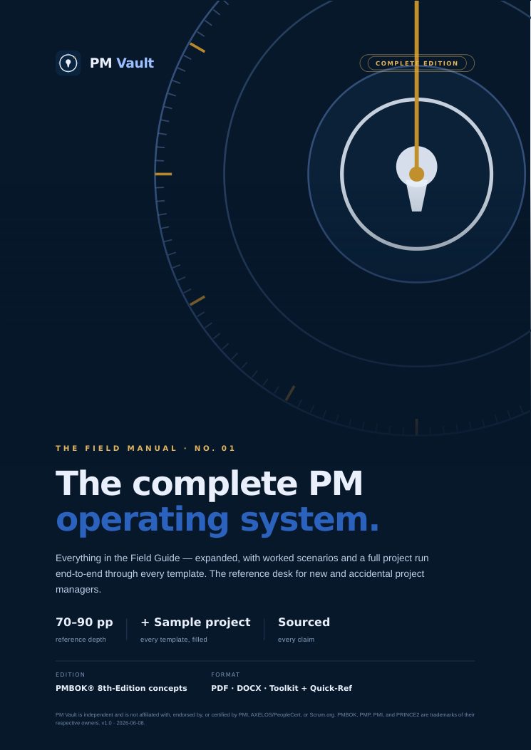 PM Vault Field Manual — Complete, cover